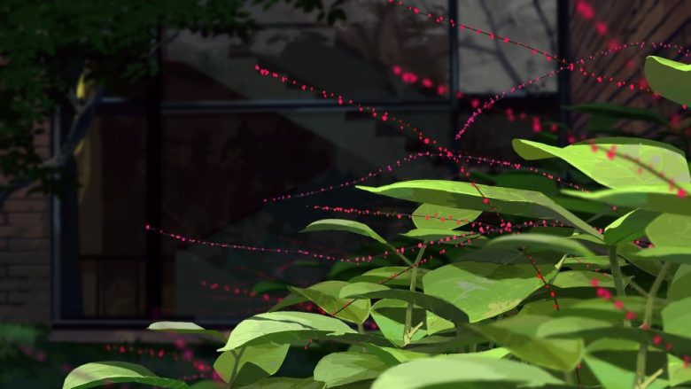 20张 动画风格的植物与粉红光点等4K动漫二次元壁纸 免费下载-天派壁纸网